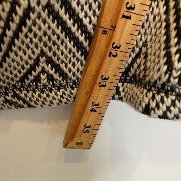 Ruby Rd Women's High Low Cardigan Size 2X Open Front Chunky Knit Herringbone - Picture 6 of 7